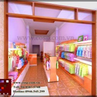 Thi công shop thời trang trẻ em - Anh Ngọc - Bắc Giang